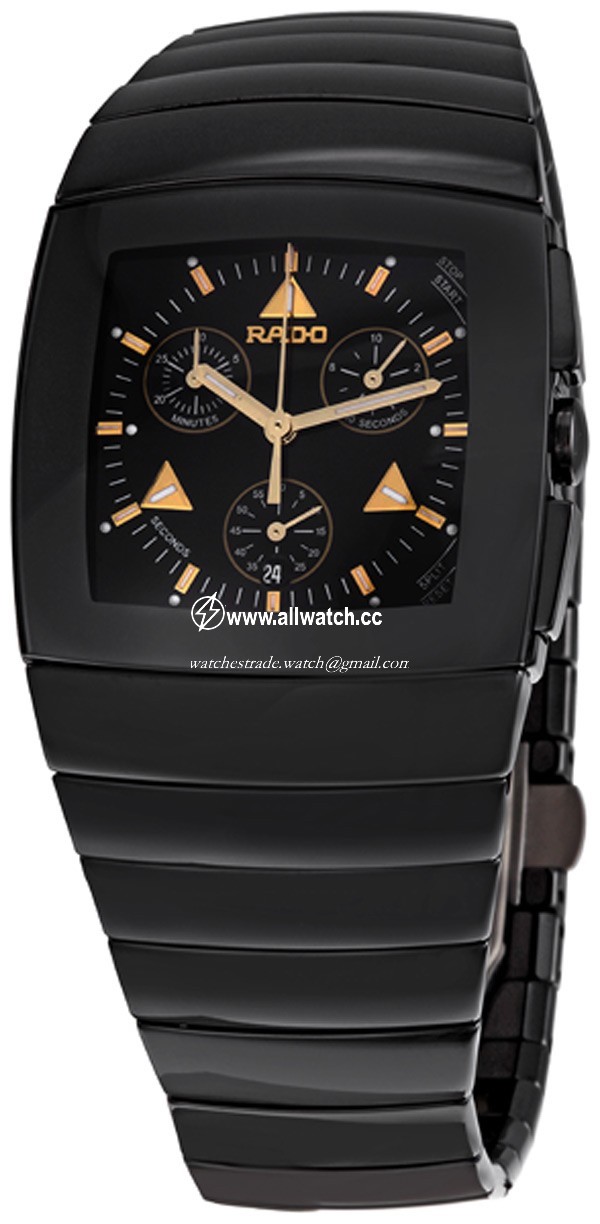 Rado R13477182 Sintra Mens Quartz Black Ceramic