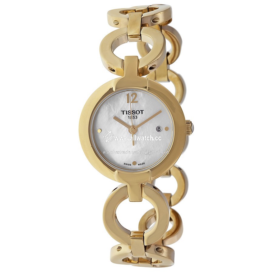 Tissot T0842103311700 Ladies Quartz Yellow Gold-plated Stainless Steel