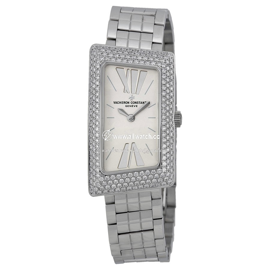 Vacheron Constantin 25515/U01G-9233 Ladies Quartz 18kt White Gold