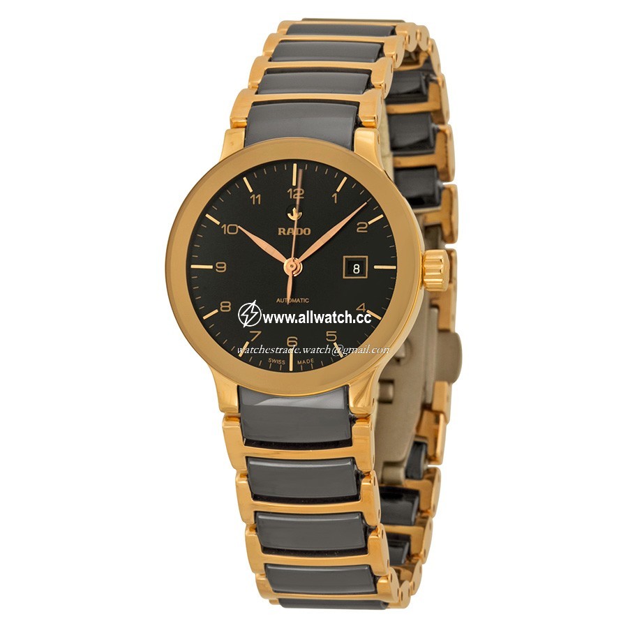 Rado R30954152 Centrix Ladies Automatic Rose Gold-tone Steel