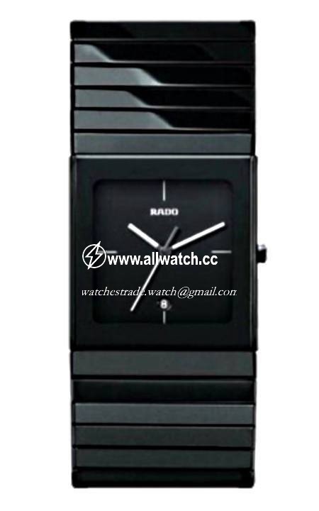 Rado R21716242 Ceramica Mens Quartz Black Ceramic