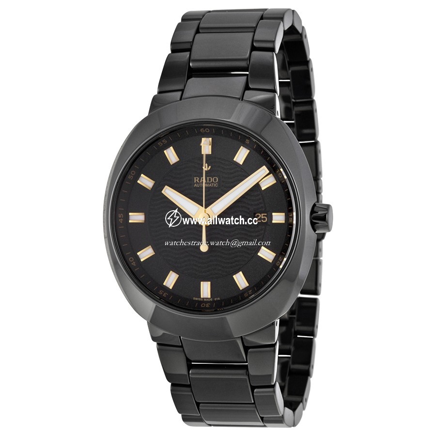 Rado R15609162 D-Star Mens Automatic Black Ceramic