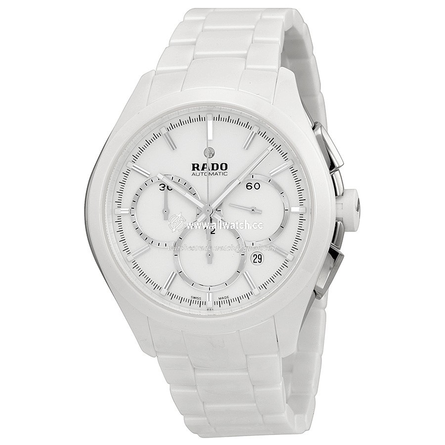 Rado R32274012 Hyperchrome Mens Automatic White Ceramic