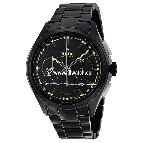 Rado R32525172 Hyperchrome Mens Automatic Black high-tech Ceramic
