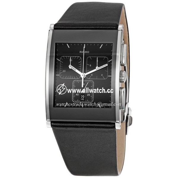 Rado 1812 Integral Mens Quartz Black Ceramic