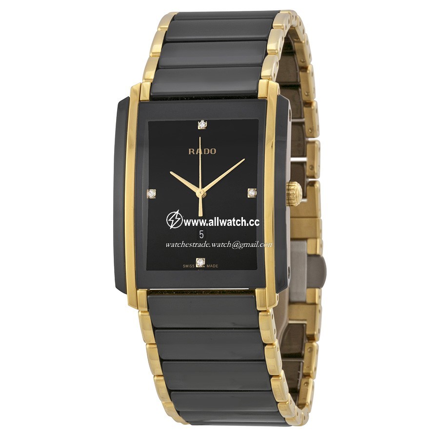 Rado R20204712 Integral Mens Quartz Gold-plated Stainless Steel