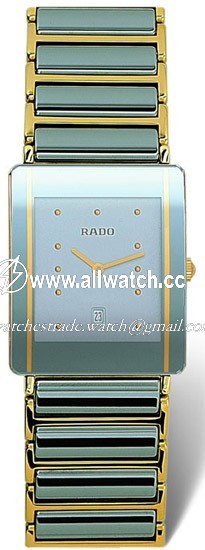 Rado R20282142 Integral Mens Quartz Platinum-tone Ceramic