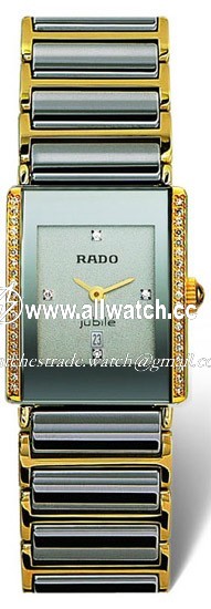 Rado R20338752 Integral Unisex Quartz Platinum-tone Ceramic