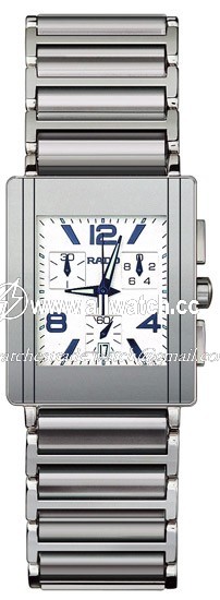 Rado R20591102 Integral Mens Quartz Platinum-tone Ceramic