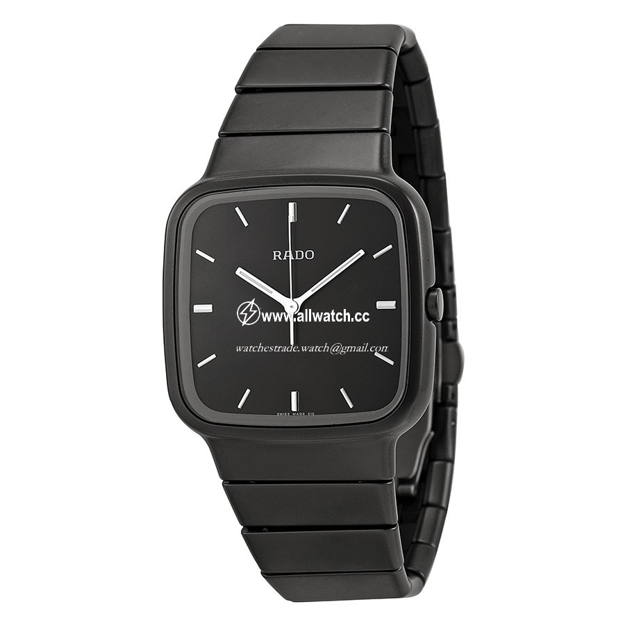 Rado R28888152 Jubile Mens Quartz Black Ceramic