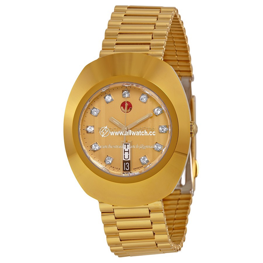 Rado R12413493 Original Mens Automatic Gold PVD Stainless Steel