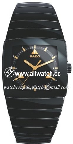 Rado R13723172 Mens Quartz Black Ceramic