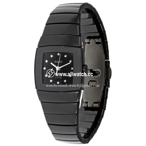Rado R13726752 Ladies Quartz Black Ceramic