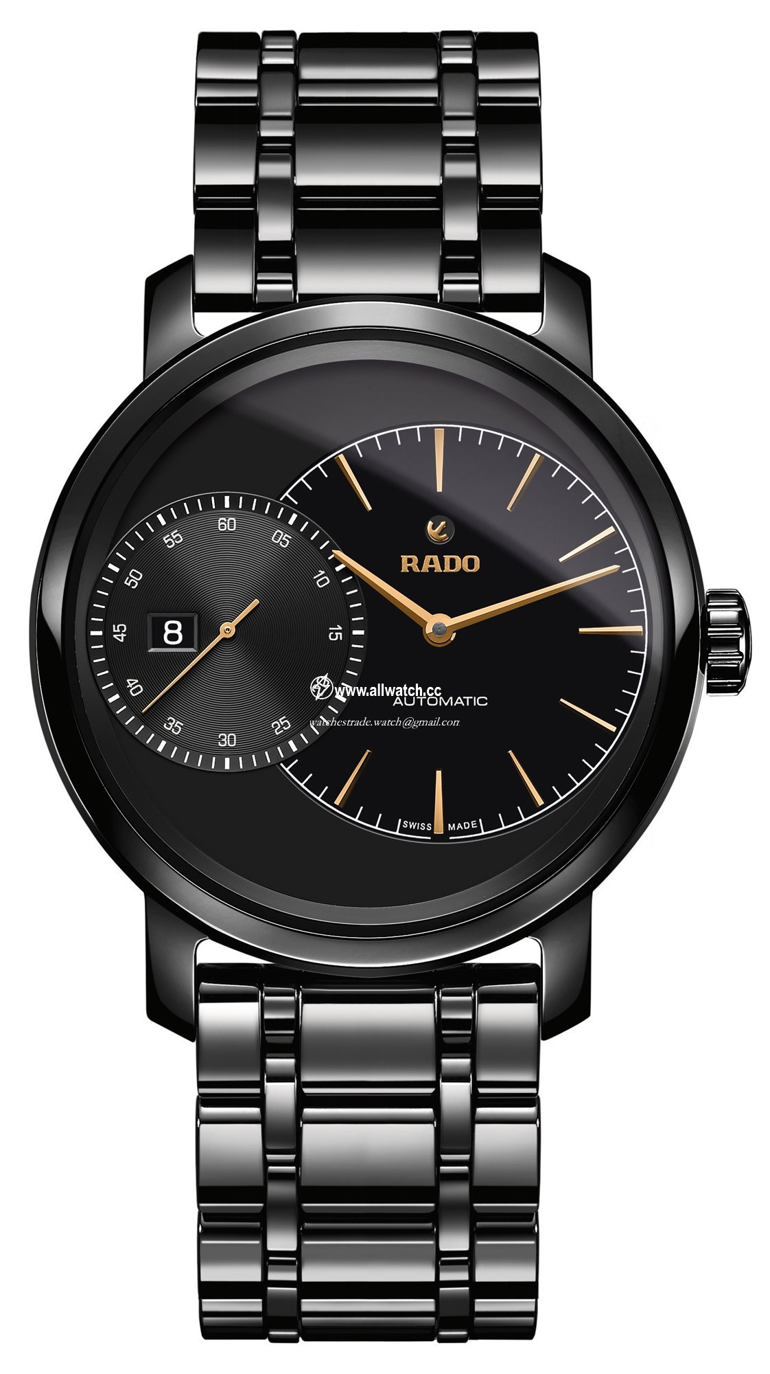 Rado R14127152 Mens Automatic Black High-tech ceramic