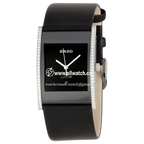 Rado R20757155 Ladies Quartz Black Ceramic
