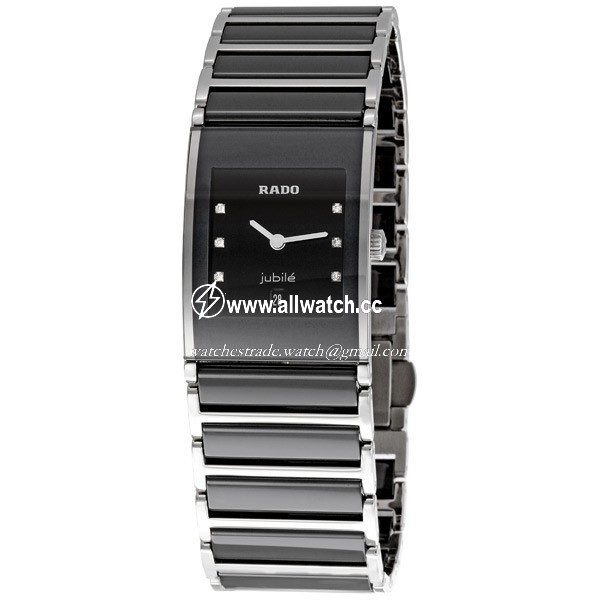 Rado R20785752 Ladies Quartz Black Ceramic