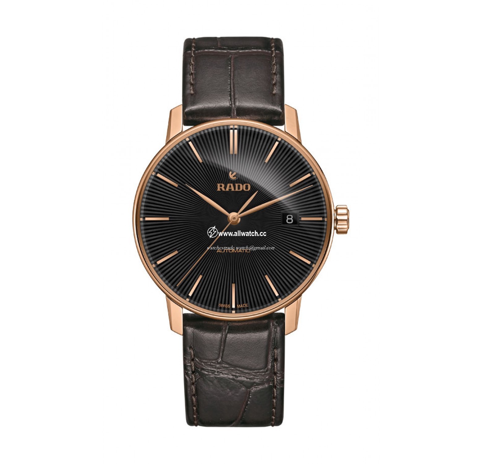 Rado R22861165 Mens Automatic Rose Gold-tone Stainless Steel