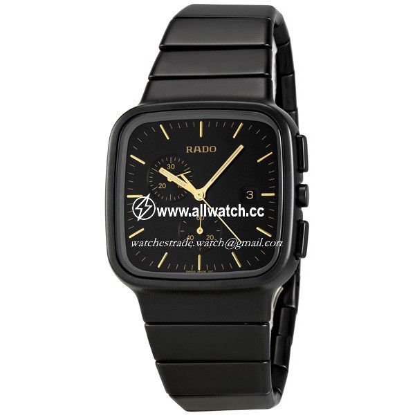 Rado R28886172 R5.5 Mens Quartz Black Ceramic