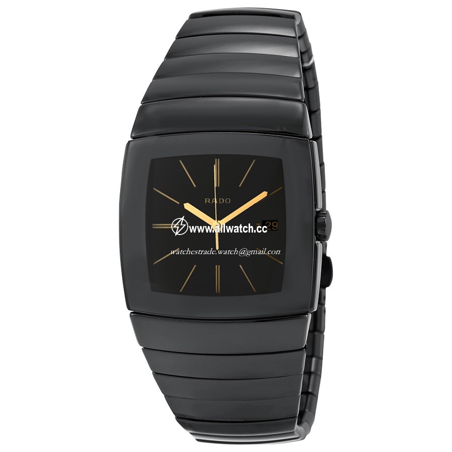Rado R13723192 Sintra Mens Quartz Black Ceramic