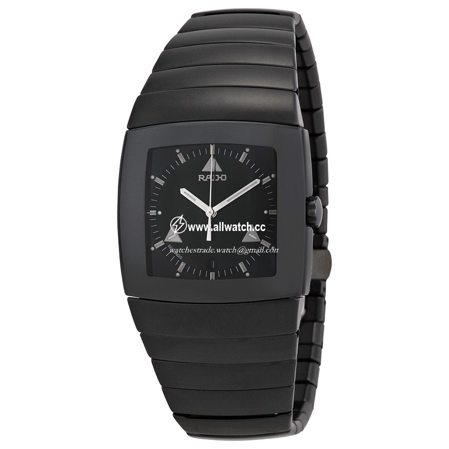Rado R13765152 Sintra Mens Quartz Black Ceramic