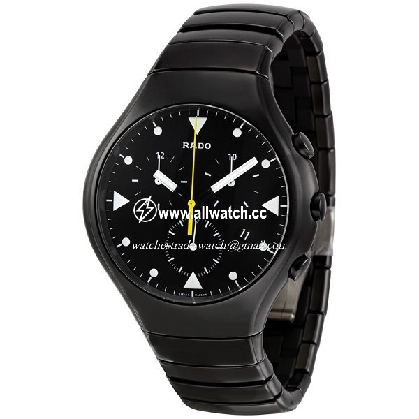 Rado 11459 TRUE Mens Quartz Black Ceramic
