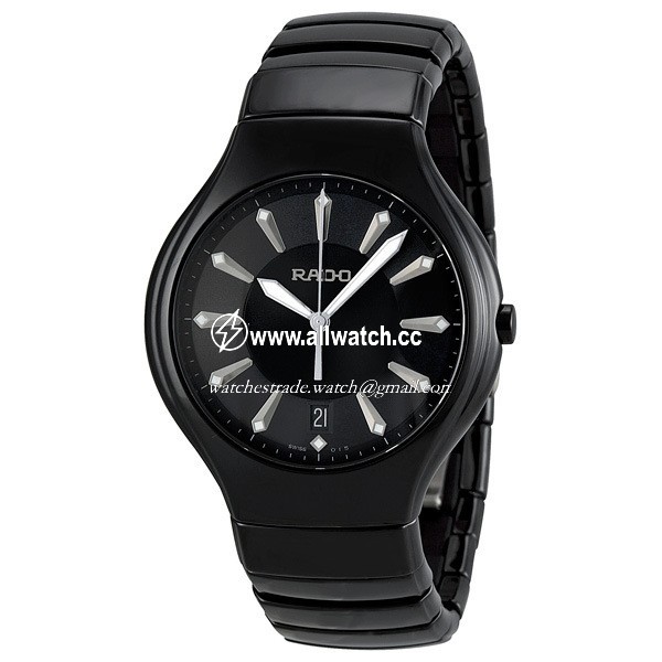 Rado R27653152 TRUE Mens Quartz Black Ceramic