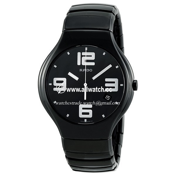Rado R27653202 TRUE Mens Quartz Black Ceramic