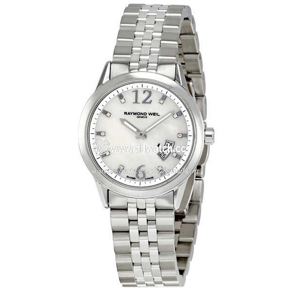 Raymond Weil 5670-ST-05985 Freelancer Ladies Quartz Stainless Steel