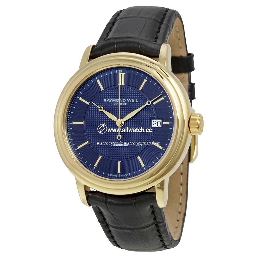 Raymond Weil 2837-PC-50001 Maestro Mens Automatic Gold-plated Stainless Steel