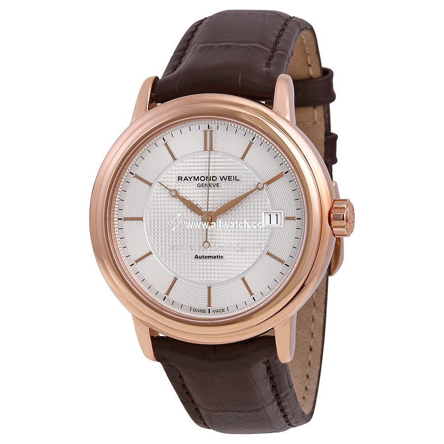 Raymond Weil 2837-PC5-65001 Maestro Mens Automatic Rose Gold PVD Stainless Steel