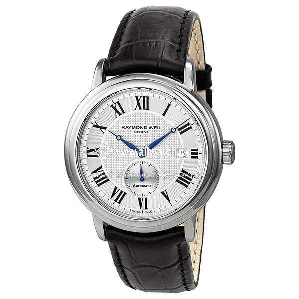 Raymond Weil 2838-STC-00659-BR Maestro Mens Automatic Brown Leather