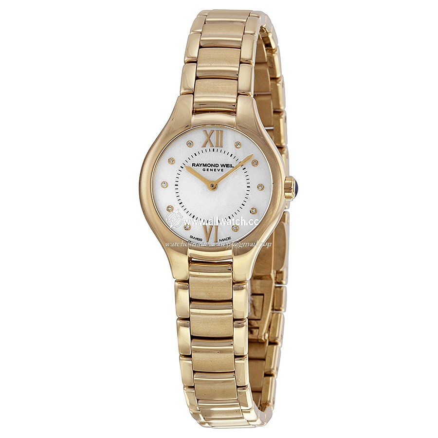 Raymond Weil 5124-P-00985 Noemia Ladies Quartz Yellow Gold PVD Stainless Steel