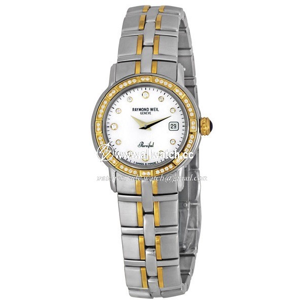 Raymond Weil 9440-STS-97081 Parsifal Ladies Quartz Two-tone Stainless Steel and Gold