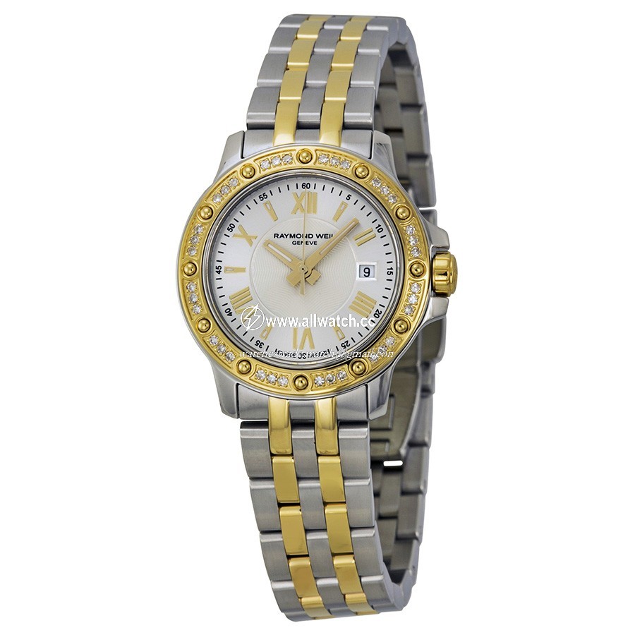 Raymond Weil 5399-SPS-00657 Tango Ladies Quartz Stainless Steel and 18kt Gold