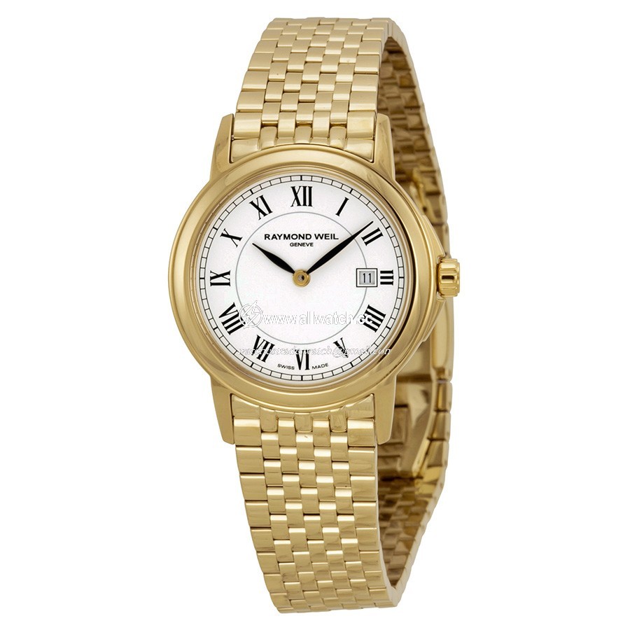 Raymond Weil 5966-P-00300 Tradition Ladies Quartz Gold PVD Stainless Steel