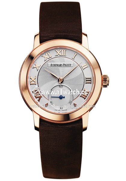 Audemars Piguet 77230OR.OO.A082MR.01 Jules Audemars Ladies Hand Wind 18kt Rose Gold