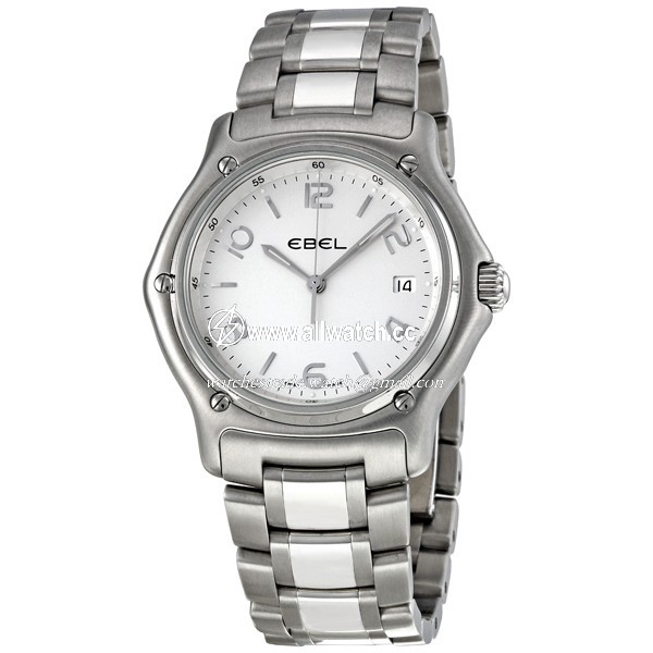 Ebel 5418 1911 Mens Quartz Stainless Steel