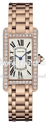 Cartier WB7079M5 Tank Ladies Quartz 18kt Rose Gold