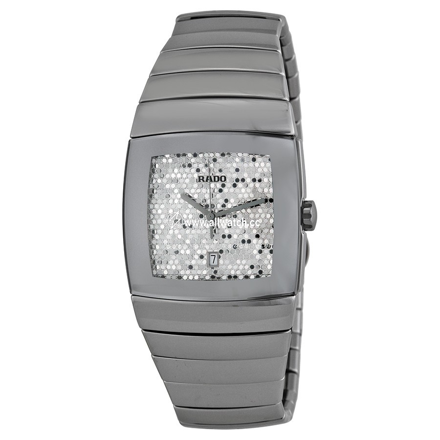 Rado R13720112 Sintra Ladies Quartz Platinum-tone Ceramic