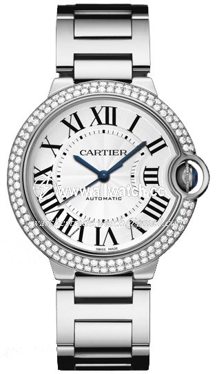 Cartier WE9006Z3 Ballon Bleu de Cartier Unisex Automatic Polished 18kt White Gold