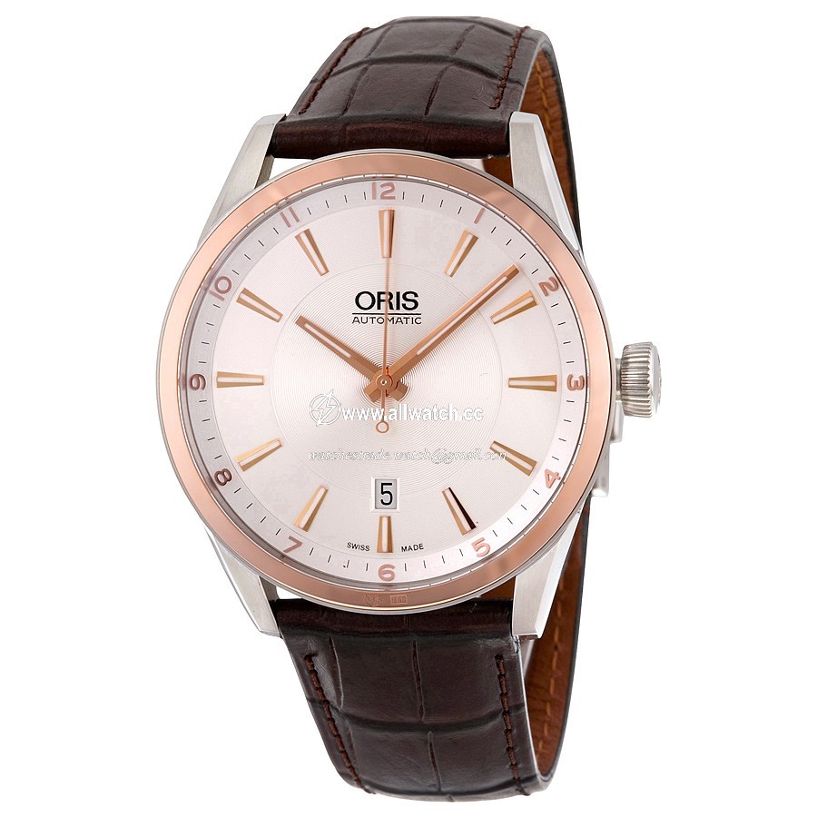 Oris 01 733 7642 6331-07 5 21 80FC Mens Automatic Stainless Steel