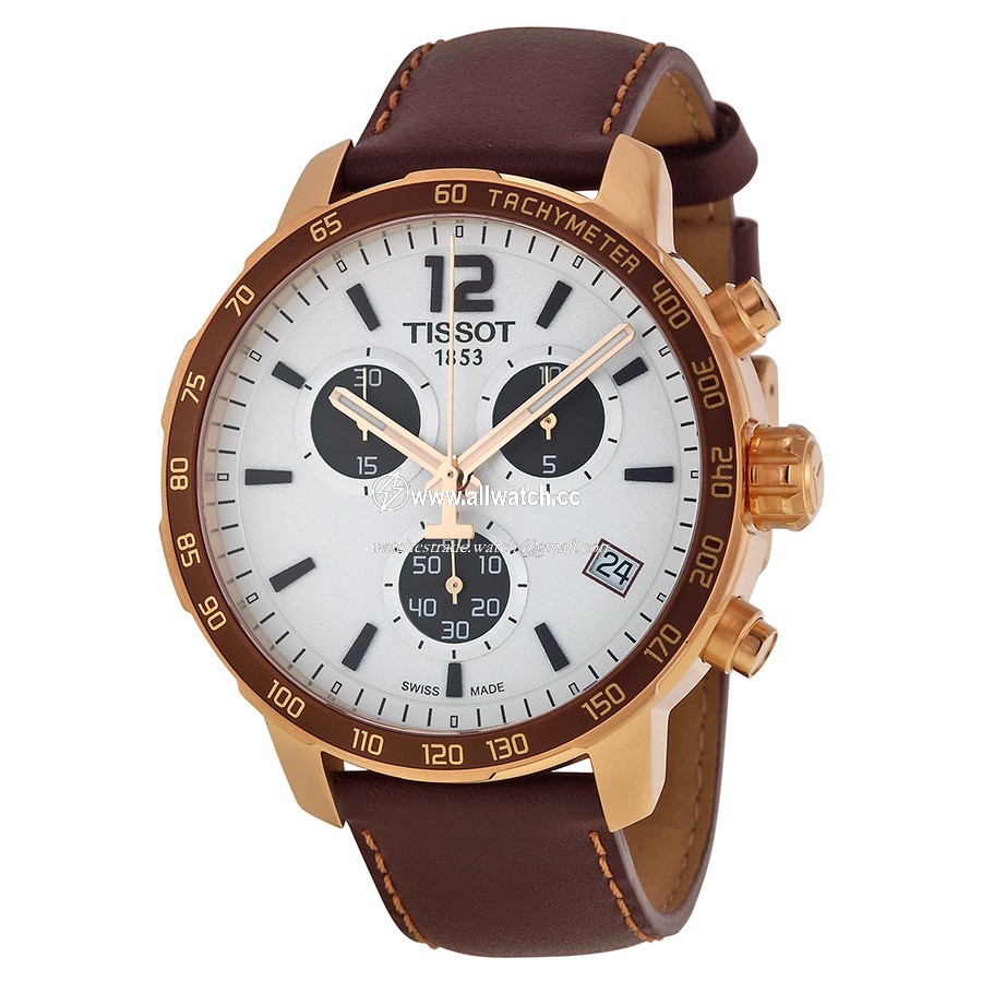 Tissot T095.417.36.037.01 Mens Quartz Rose Gold-tone Stainless Steel