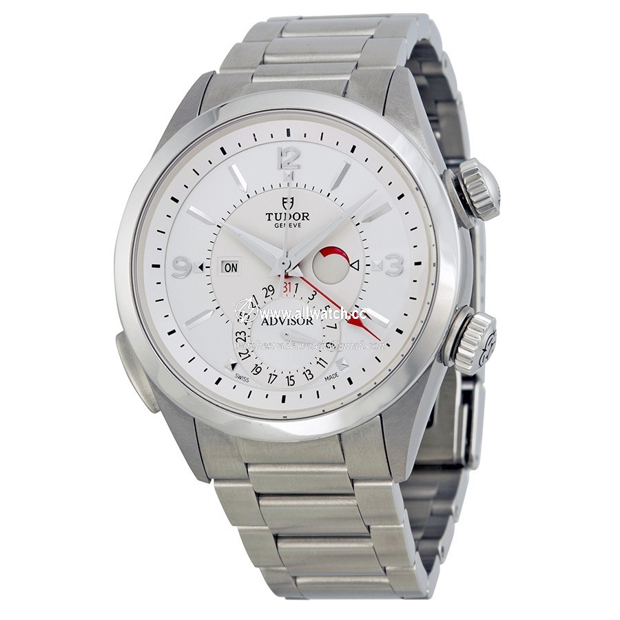 Tudor 79620T-95740 Heritage Mens Automatic Titanium and Stainless Steel