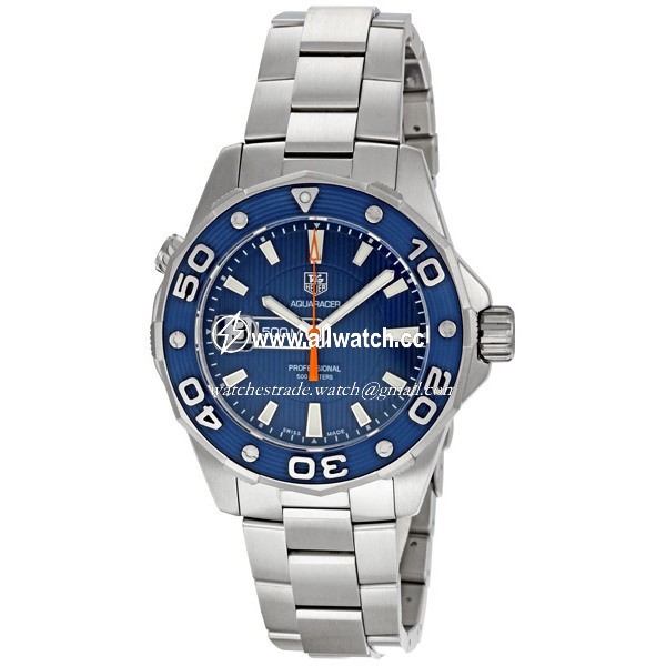 Tag Heuer 6704 Aquaracer Mens Quartz Brushed Stainless Steel