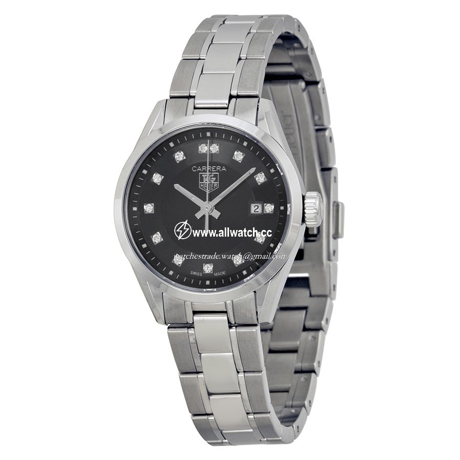 Tag Heuer WV1410.BA0793 Carrera Ladies Quartz Polished Steel
