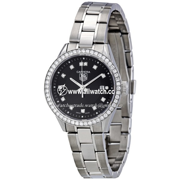 Tag Heuer WV1412.BA0793 Carrera Ladies Quartz Stainless Steel