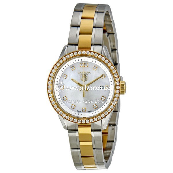 Tag Heuer WV1451.BD0797 Carrera Ladies Quartz Stainless Steel