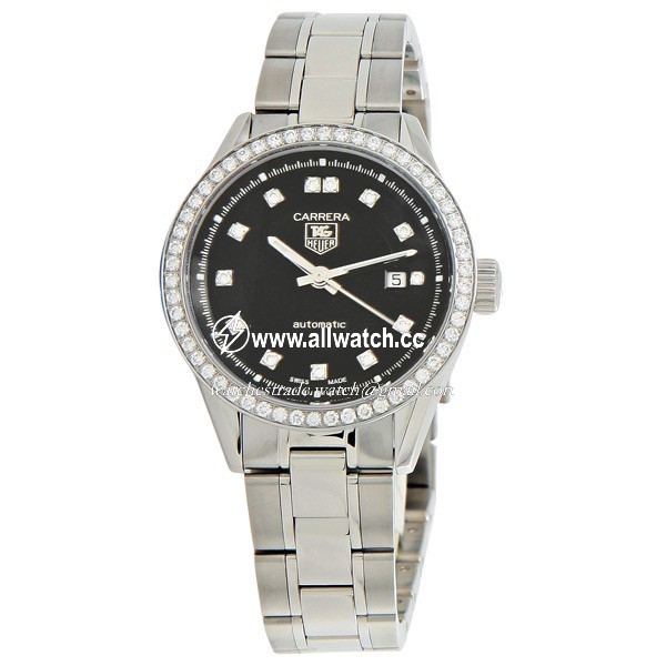 Tag Heuer WV2412.BA0793 Carrera Ladies Automatic Stainless Steel