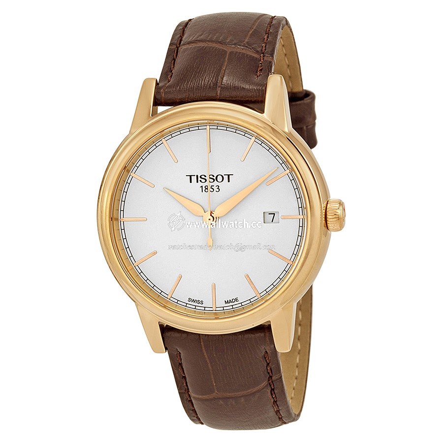 Tissot T0854103601100 Carson Mens Quartz Rose Gold PVD Stainless Steel
