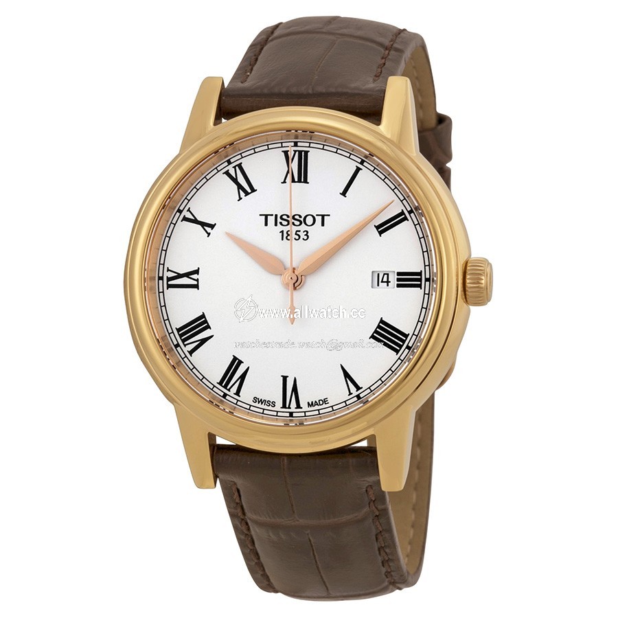 Tissot T0854103601300 Carson Mens Quartz Rose Gold-plated Stainless Steel